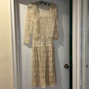 Vintage lace dress